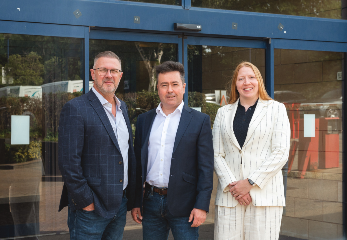 Main Board, Darren Perry, (Founding Managing Director), Nick Gibb, (Managing Director) and Jennifer Reynolds (Commercial Director)