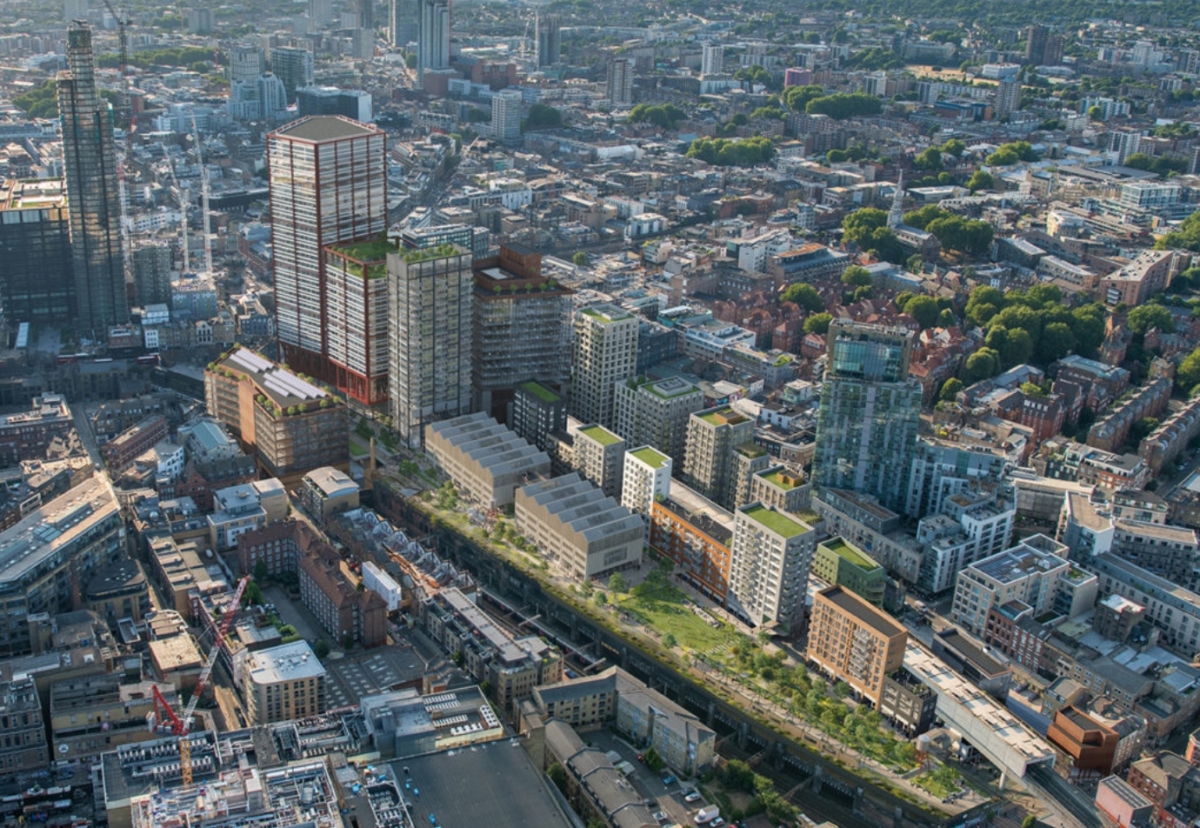 Developers up affordable housing to 50% in bid to gain planning for vast Shoreditch development site