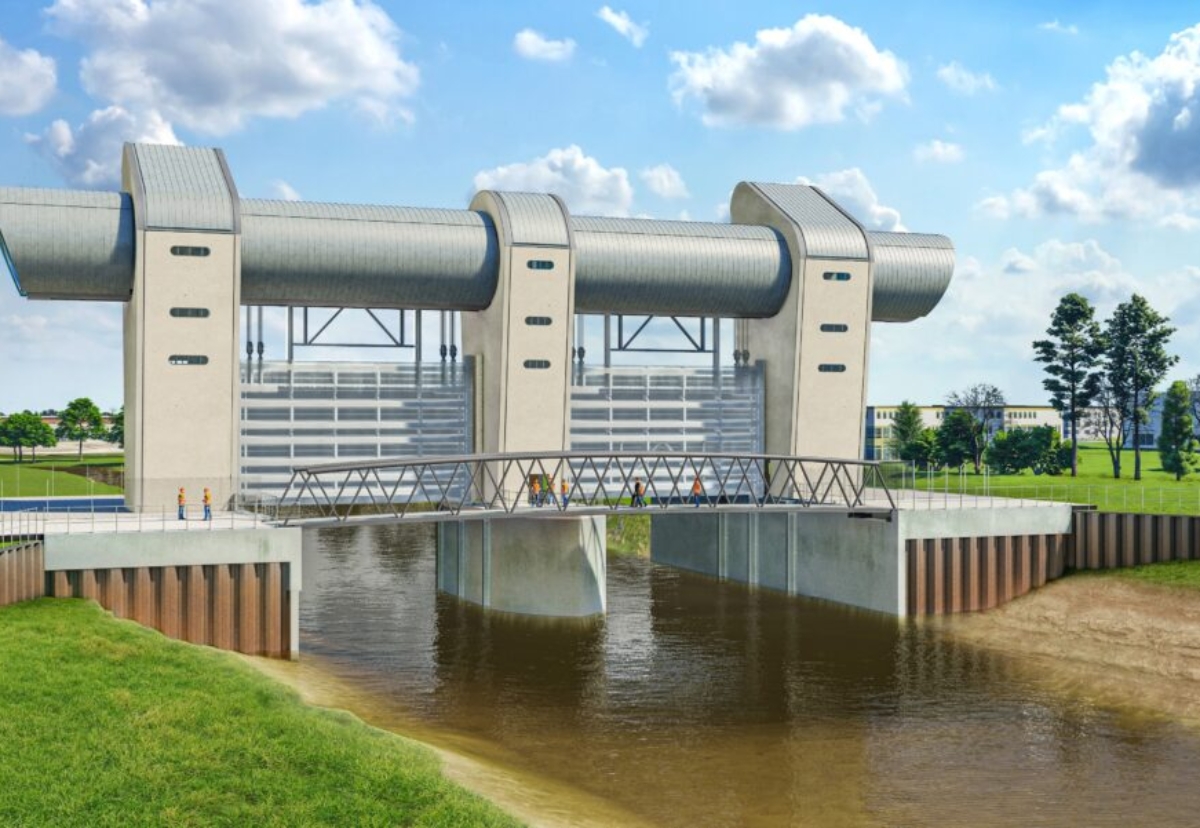 Bridgwater Tidal Barrier Flood Defence Scheme is to receive £43m