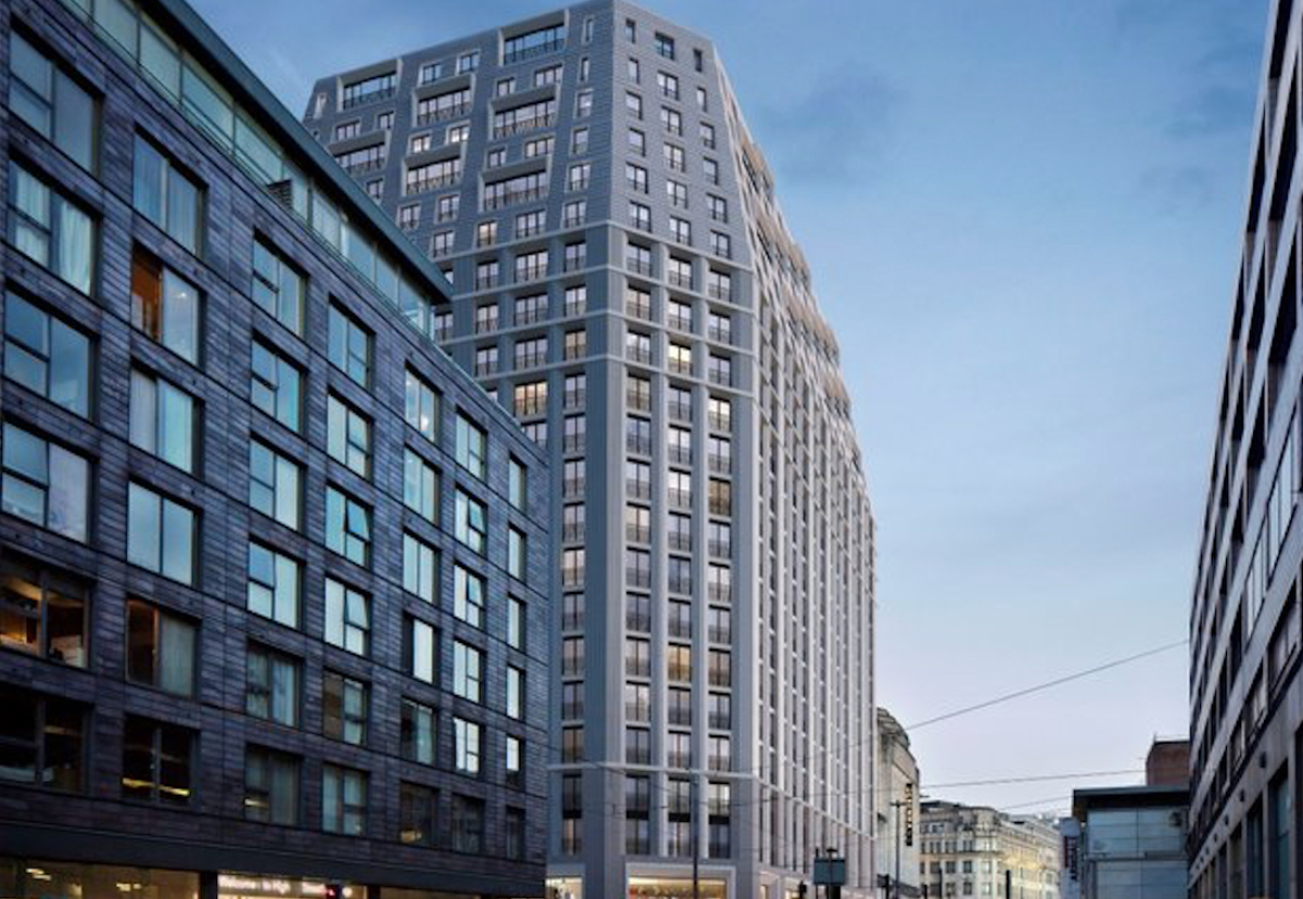 21-storey mansion block to be built opposite the Arndale Centre