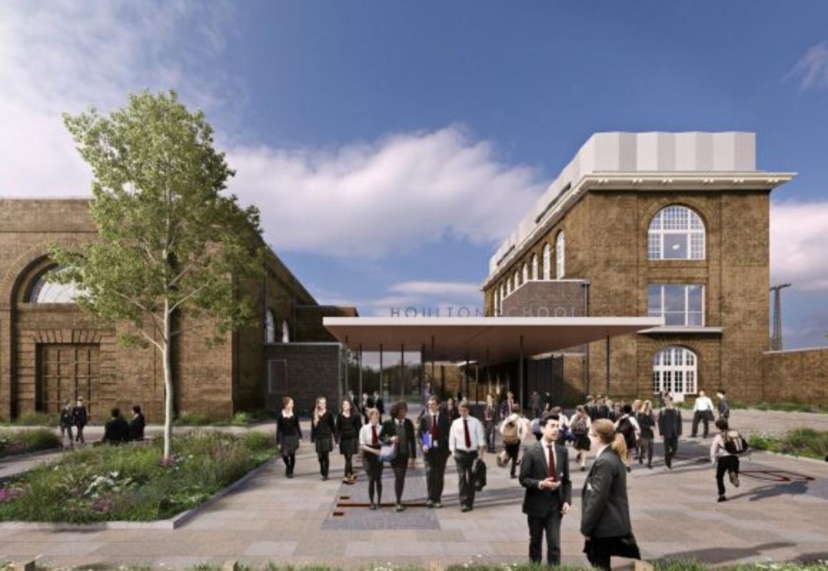 Once complete, the new school will provide more than 1,000 pupils with a modern 123,000 sq ft learning environment