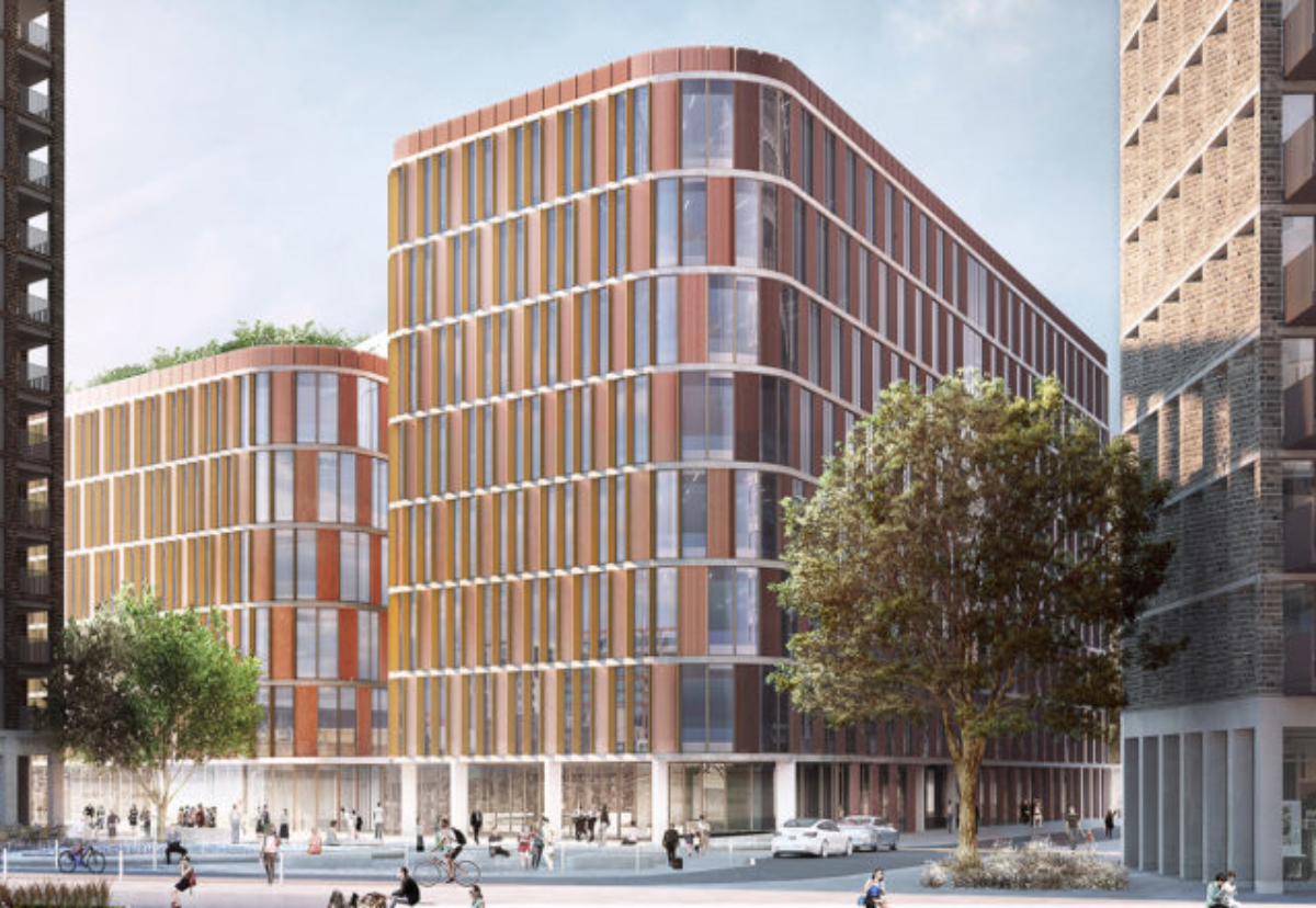 New London eye hospital design