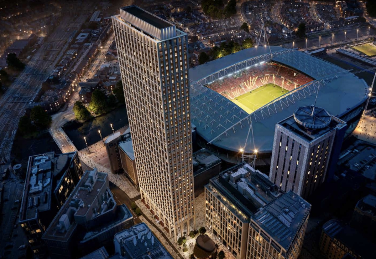 Proposed skyscraper, standing at 180m, would hold more than 500 rental flats