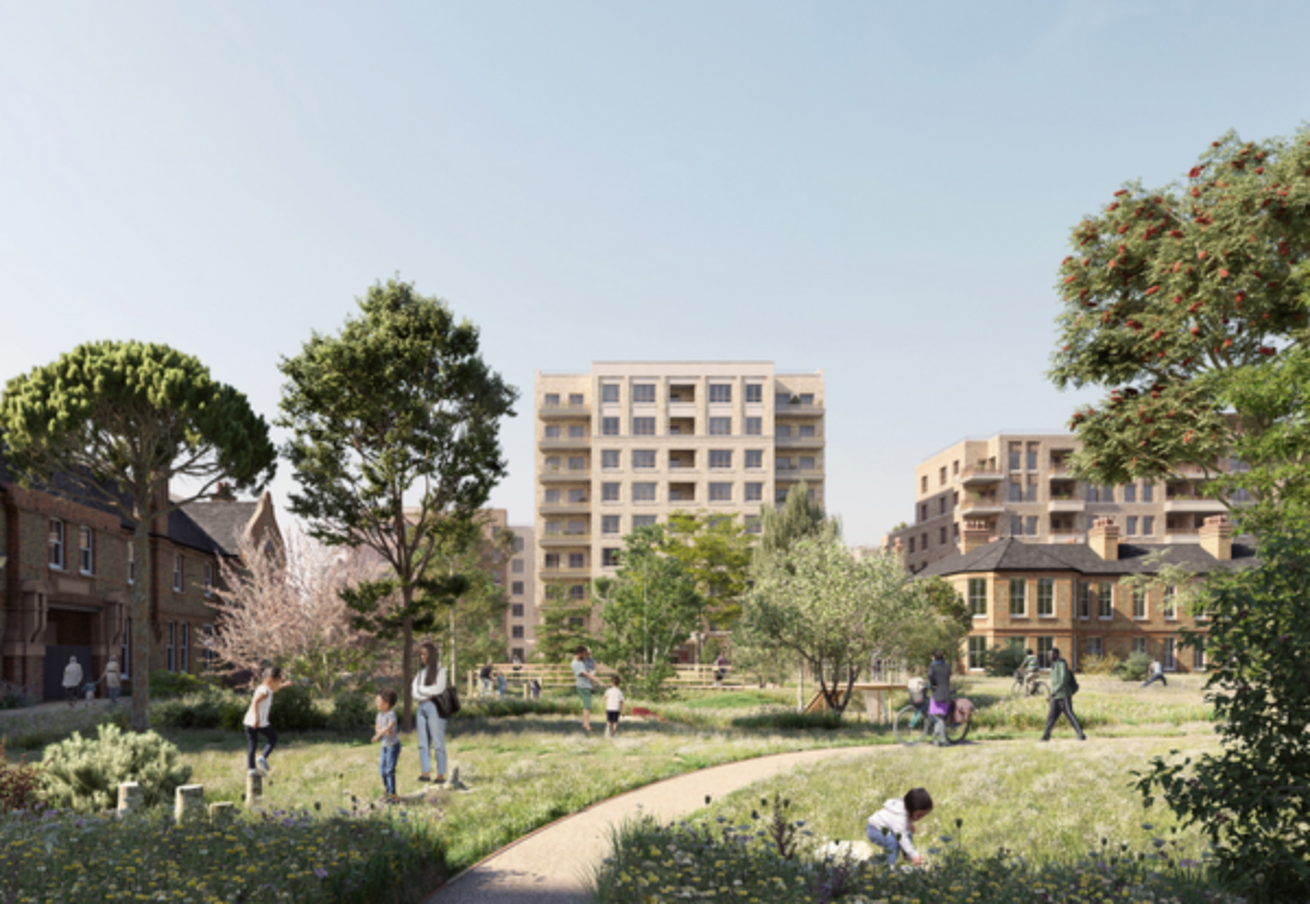The new neighbourhood will be completely tenure-blind – meaning there will no discernible difference between the design of the private-sale and affordable homes from the outside.