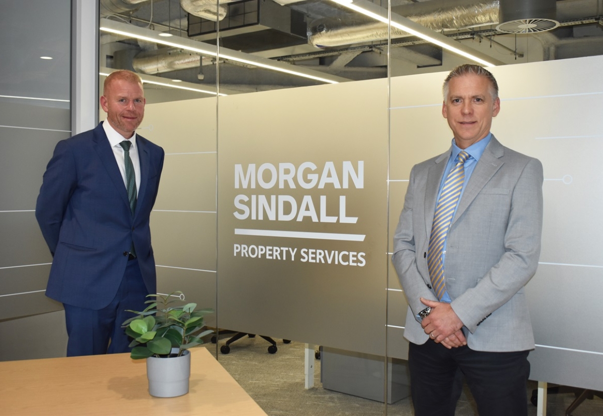(l-r) Ciaran O’Shea, new business and partnerships director and Andrew Charlton, pre-construction director