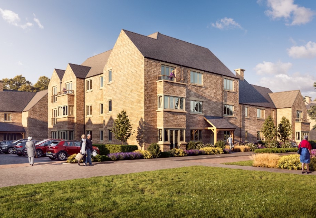 Siddlington Park village will feature a selection of 1, 2 and 3 bed apartments