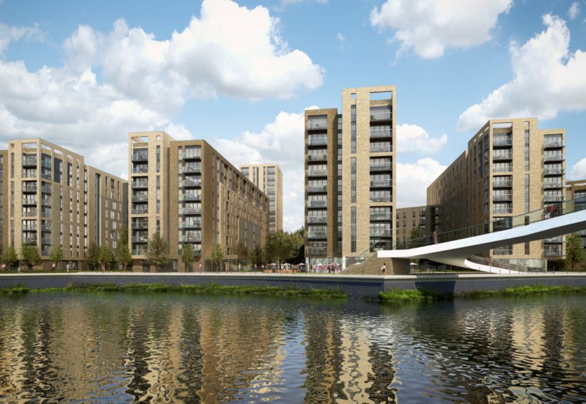 Five-block homes scheme includes development includes construction of a footbridge