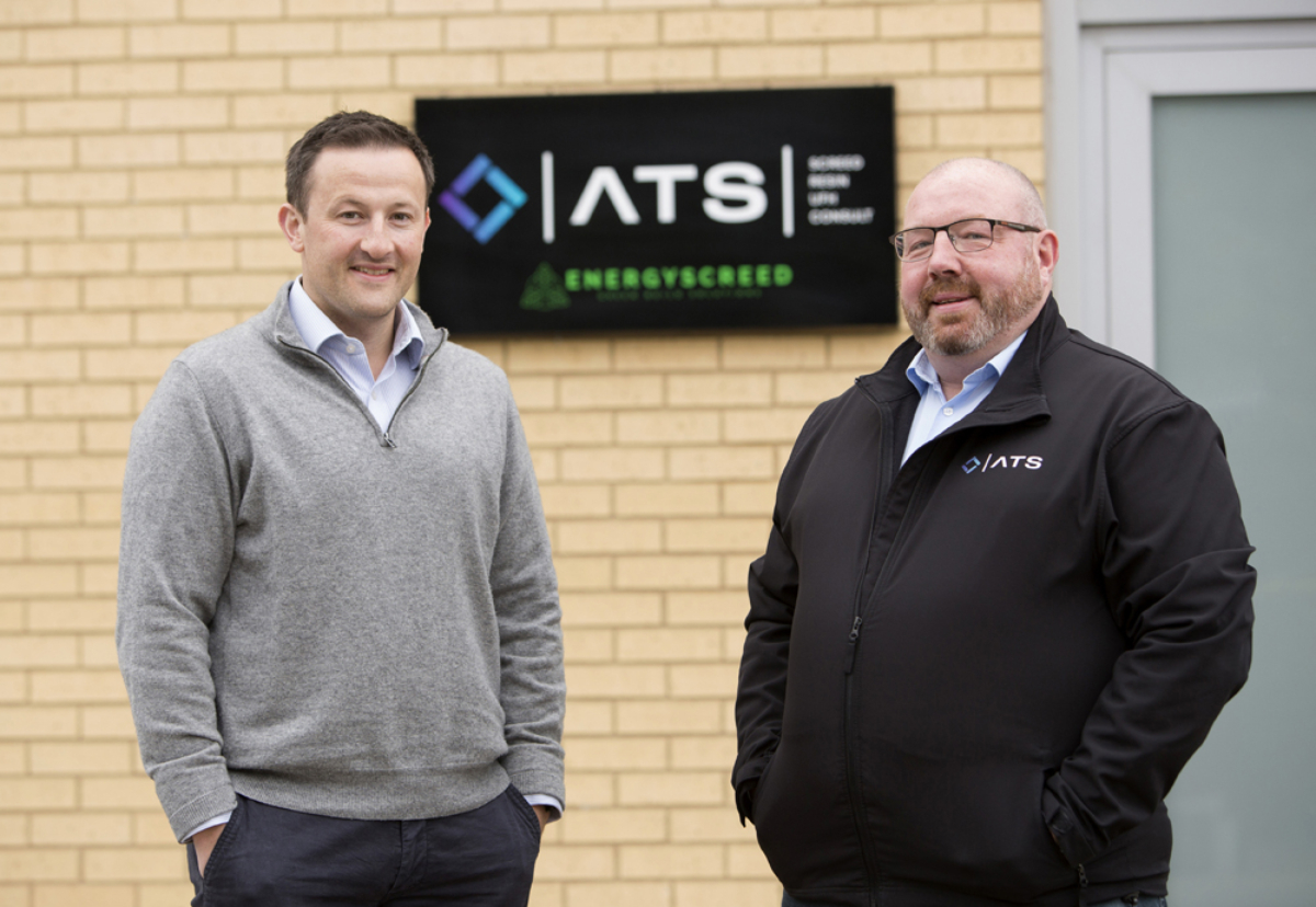 Connor McCandless, Managing Director of energystore and Jason Lister, Managing Director of ATS 