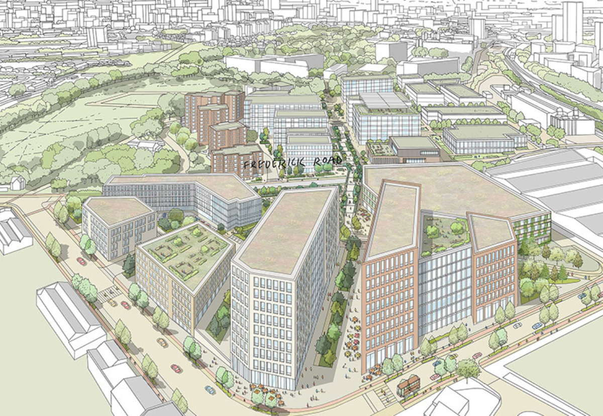 Crescent Innovation North, the first phase of a wider £2.5bn Salford regeneration plan