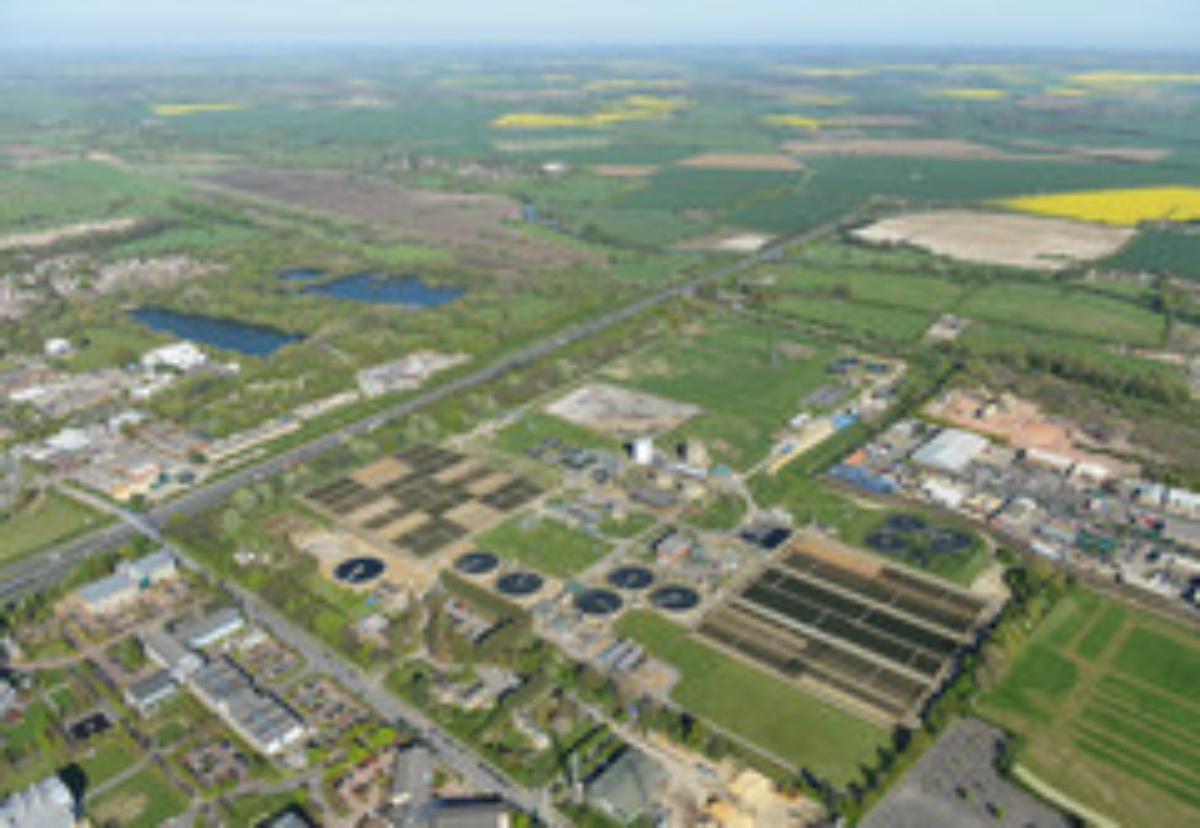 The water treatment site will be transformed over the next decade