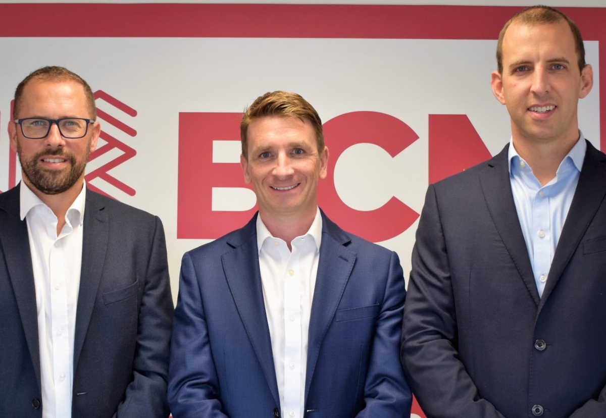 (L-r) New owners: Dan Wiscombe, Shane O’Halloran and Stuart Jackson