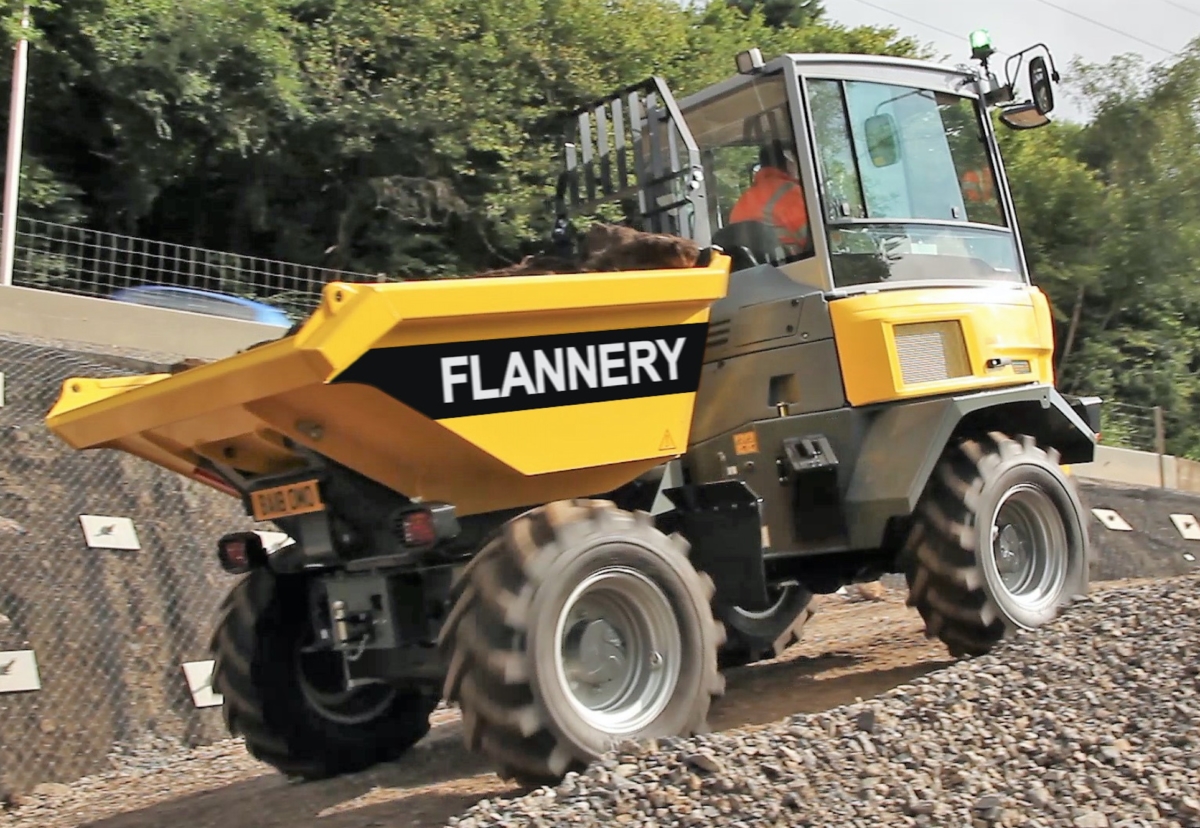 Safer dual view dumper will be available for hire shortly