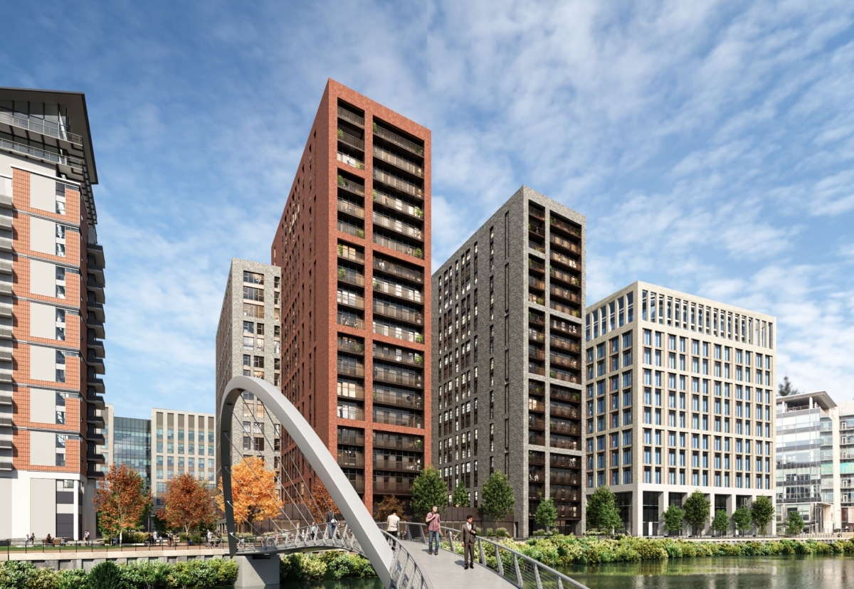 Leeds Whitehall Riverside build to rent scheme
