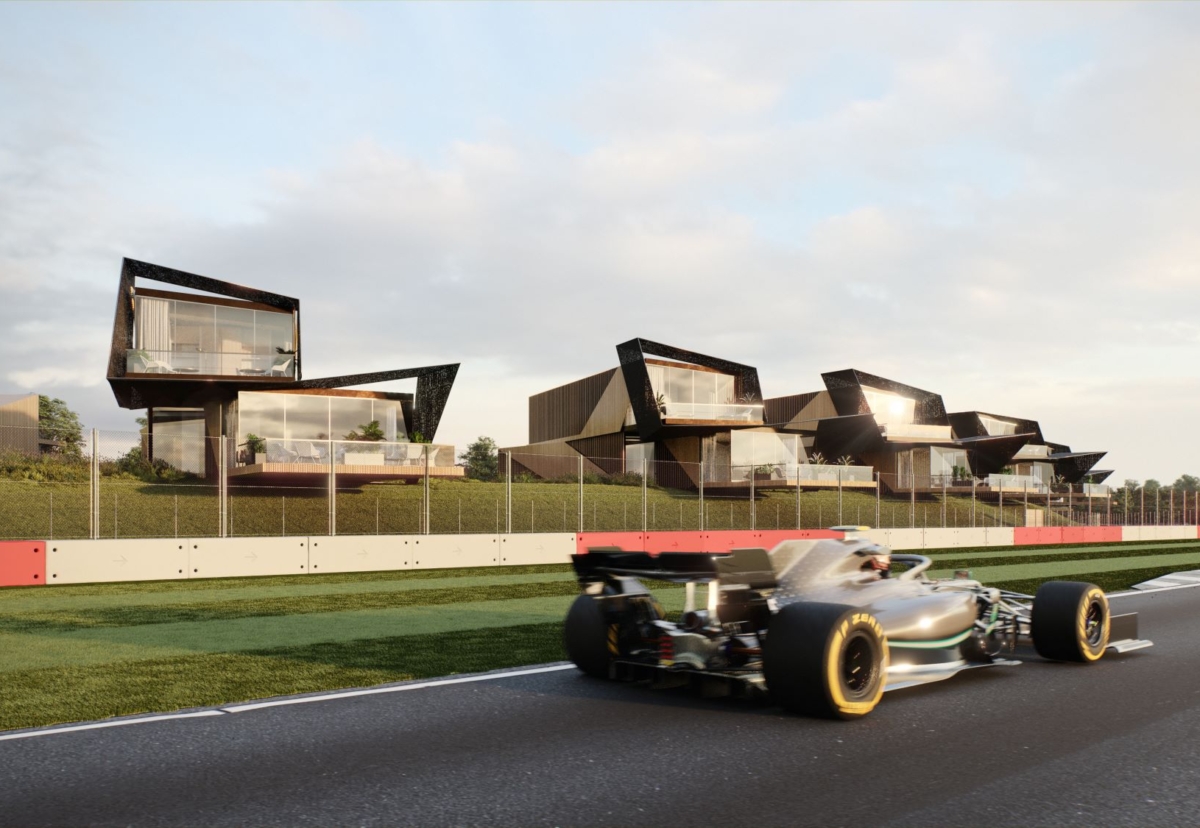 Escapade Silverstone scheme designed by 12 Architects