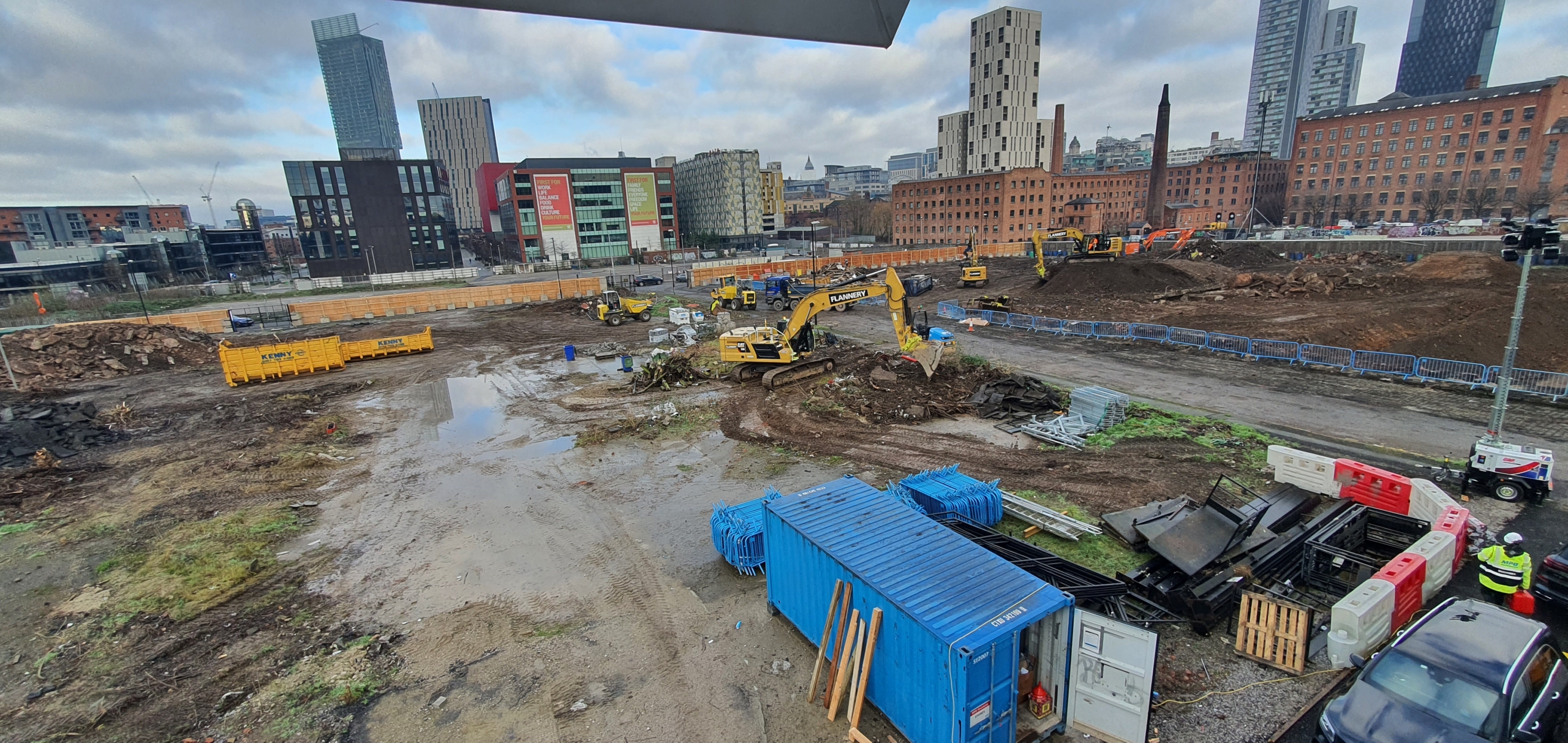 Enabling works start at £400m Manchester First Street