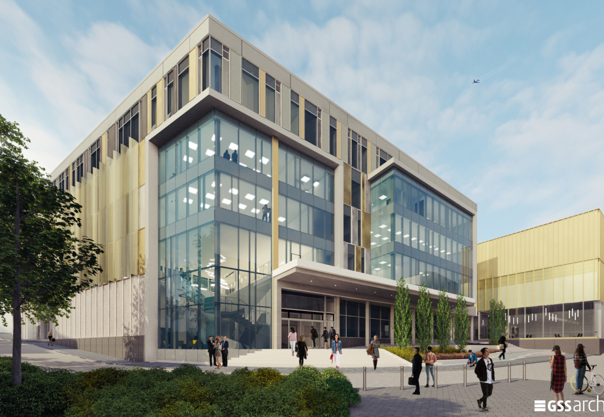 The new taeching hub will complete the University's Richmond Road development plans