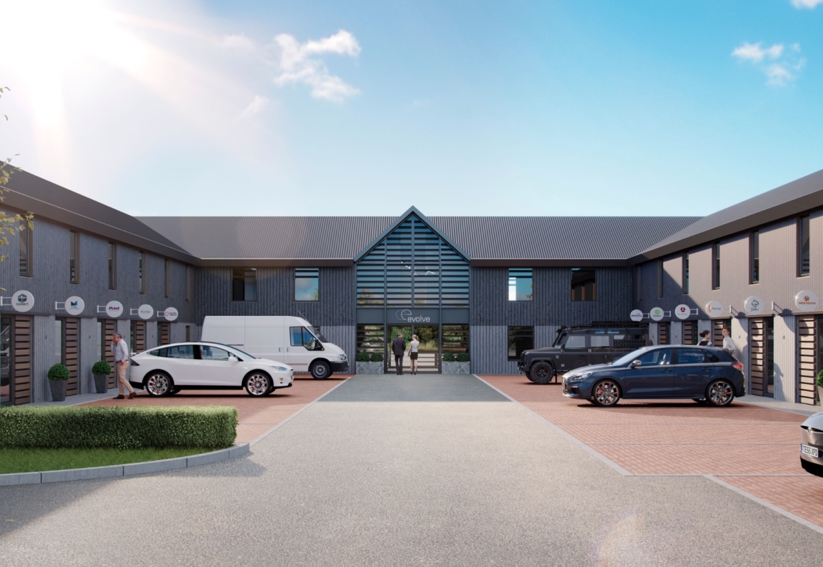 Evolve Colchester will offer 90 small business units and five standalone offices on the outskirts of Colchester town centre