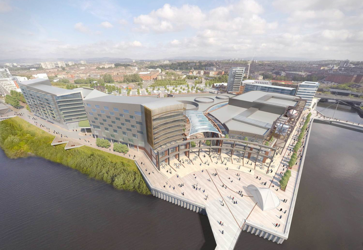 Developer Peel aims to turn Glasgow Waterfront into a major leisure and shopping destination