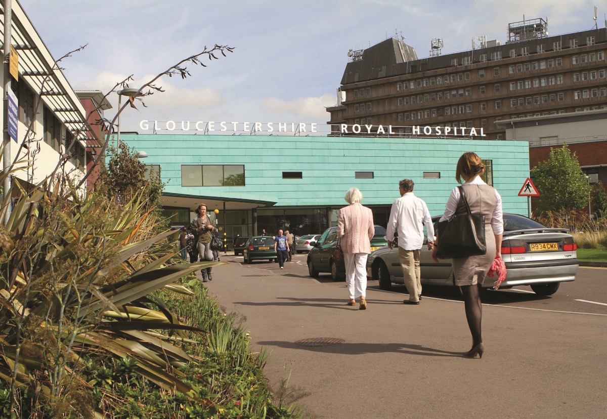 Kier will erect a three-storey building at the Gloucestershire Royal Hospital