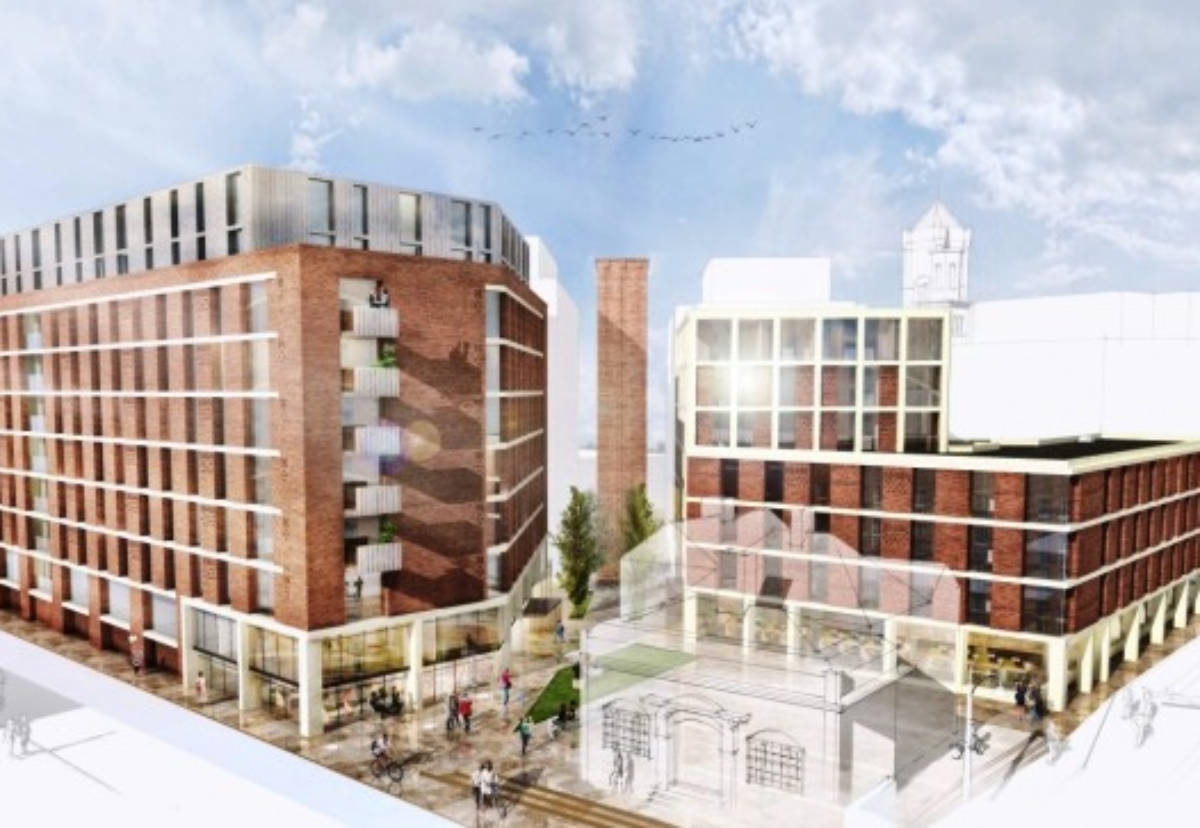 Residential-led mixed use development at Granary Wharf in the heart of the Holbeck Urban Village