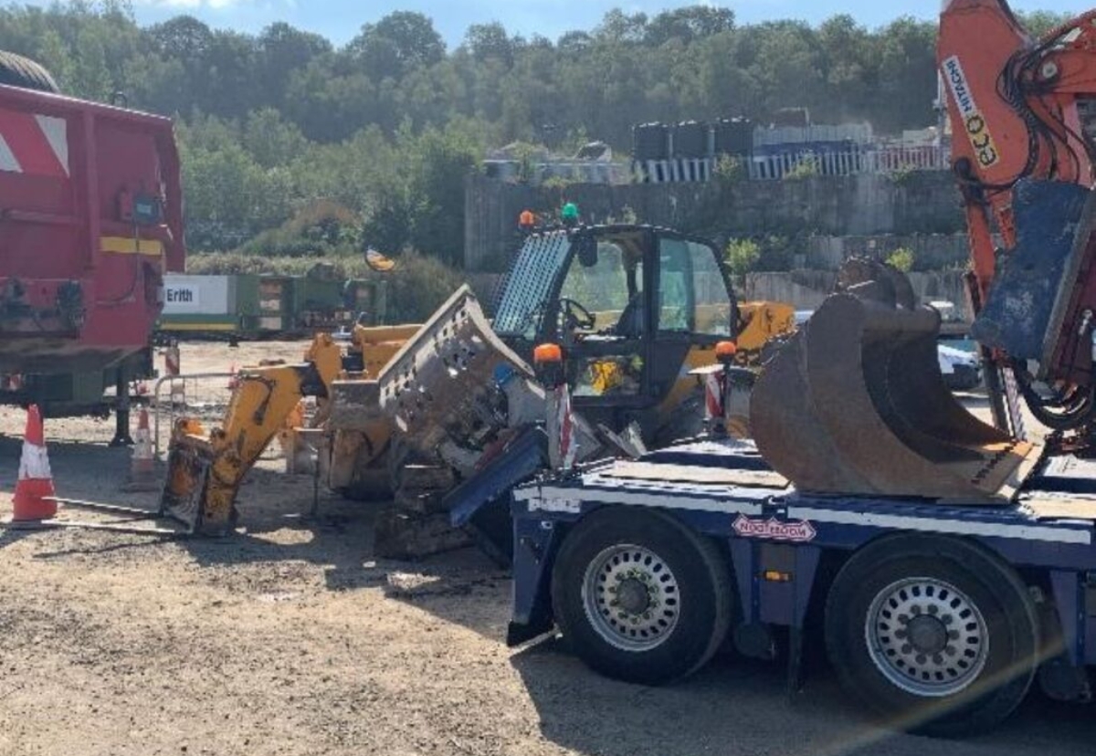 The incident took place at Erith Plant Services Limited’s workshop