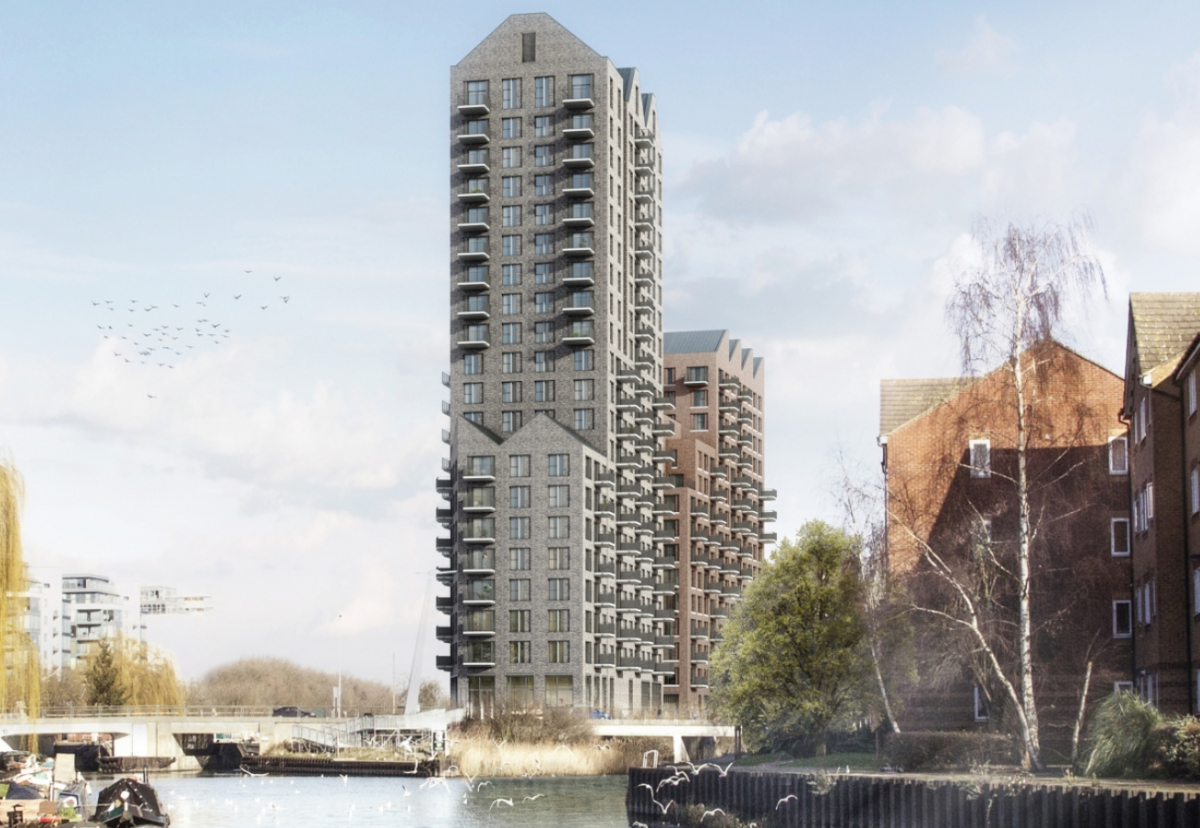 Phase one will consist of two high-rise brick clad buildings