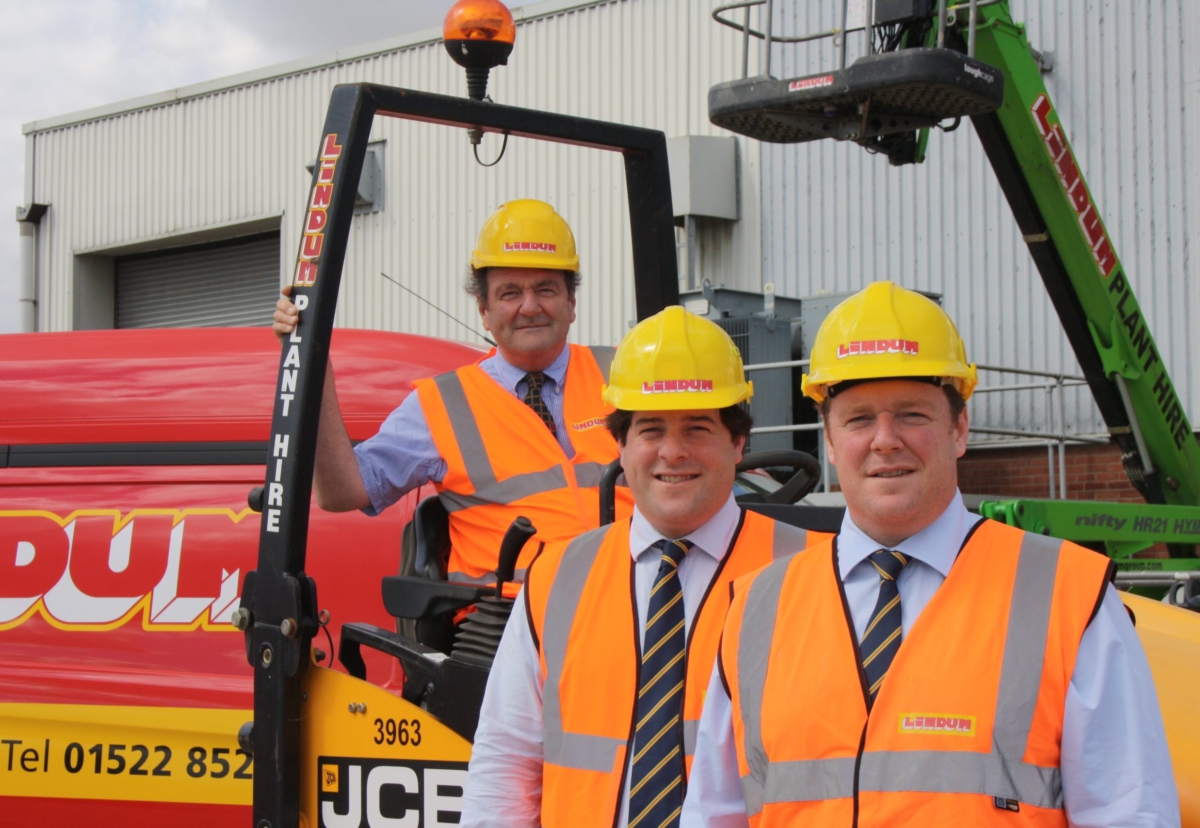 Co chairs Freddie Chambers and Edward Chambers after taking over from their father, David Chambers 