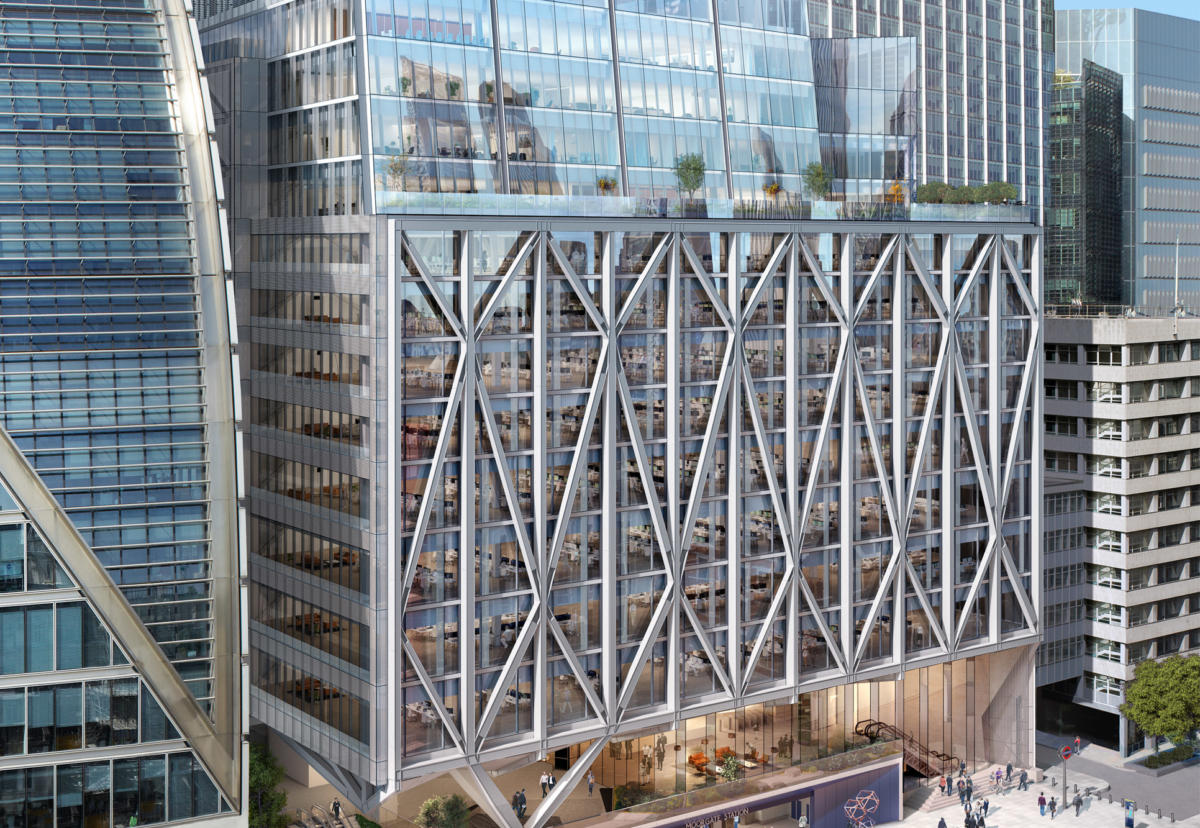 McAlpine is main contractor at 21 Moorfields where piling work is now complete