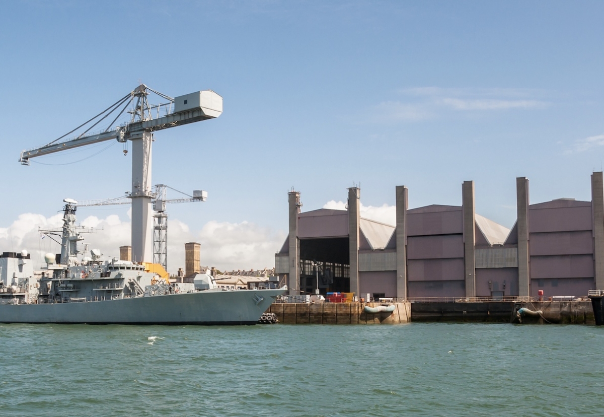 Devonport Dockyard to spend £7.1bn on renewing submarine support facilities (pic: I-Stock)