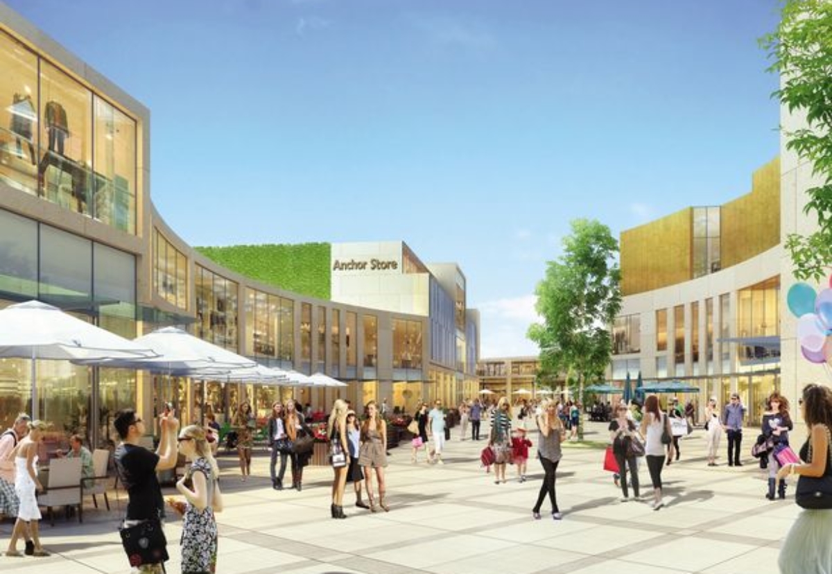 Image of the previous scheme planned for the site