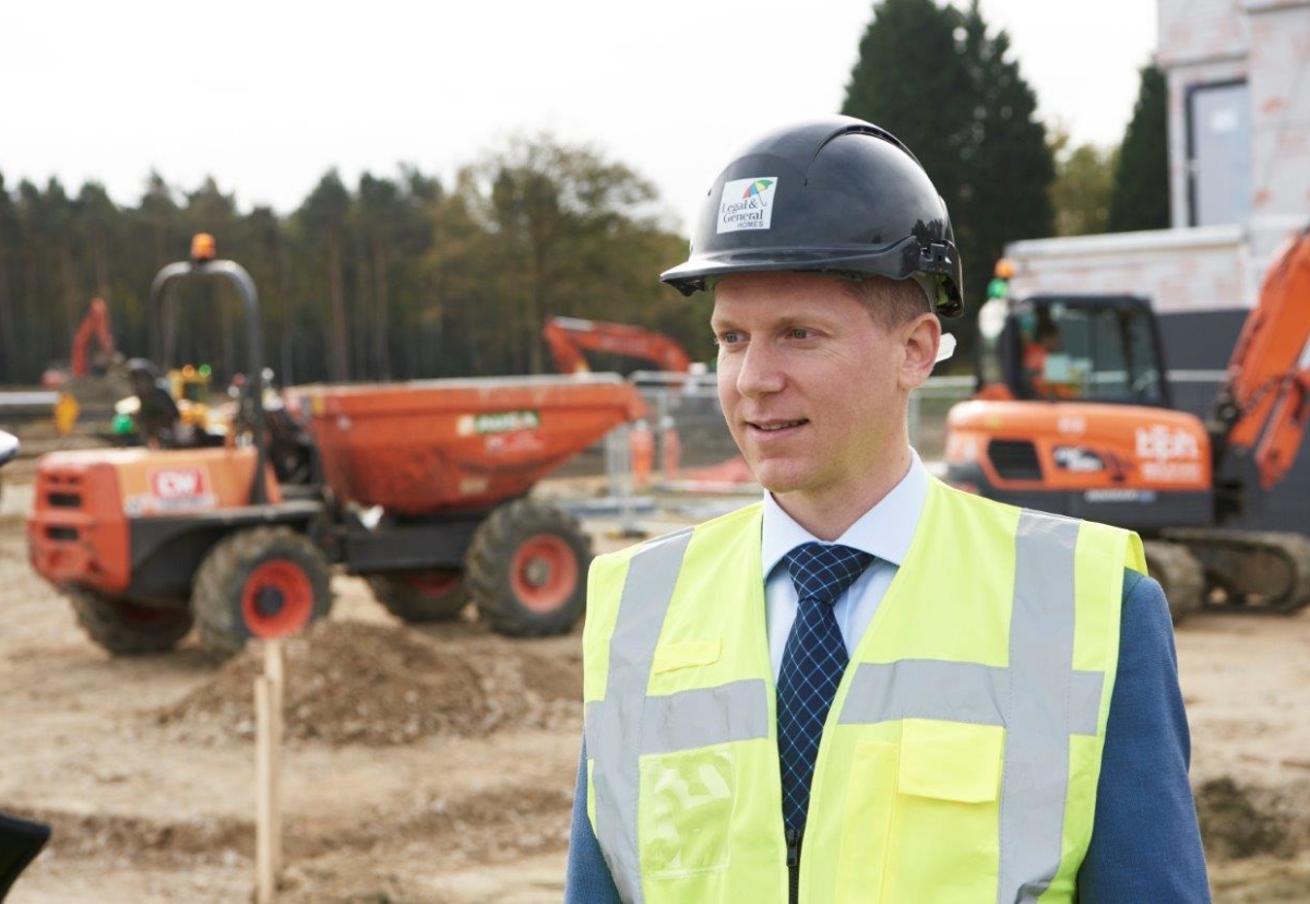 CEO James Lidgate is looking to build better quality homes