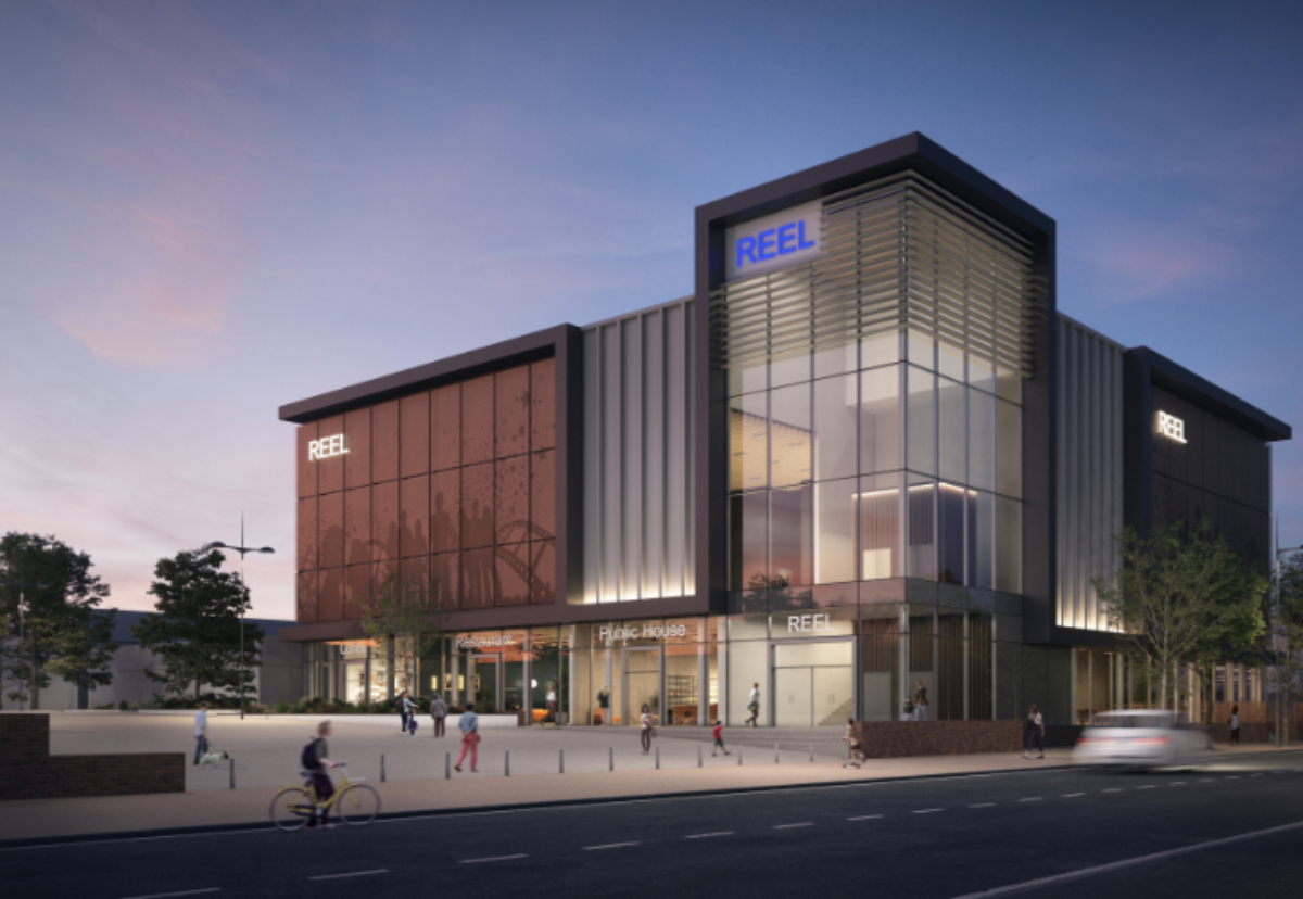 Planned three-storey, six-screen cinema complex