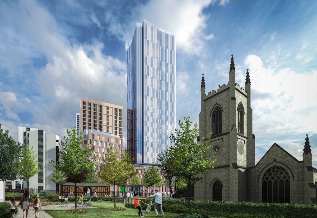 The £60m building project has been designed by architect Simpson Haugh
