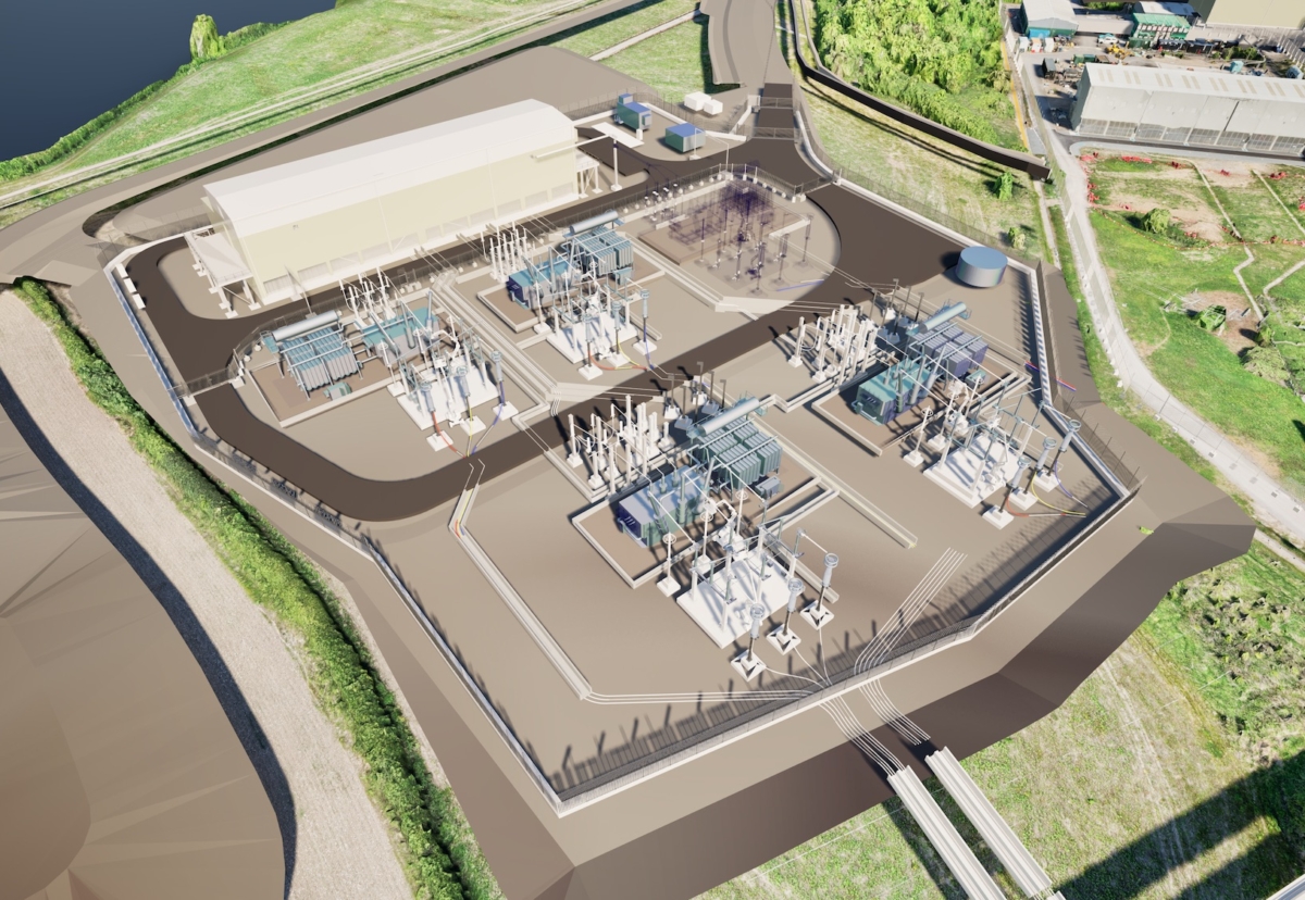 Planned Letchmore Heath substation