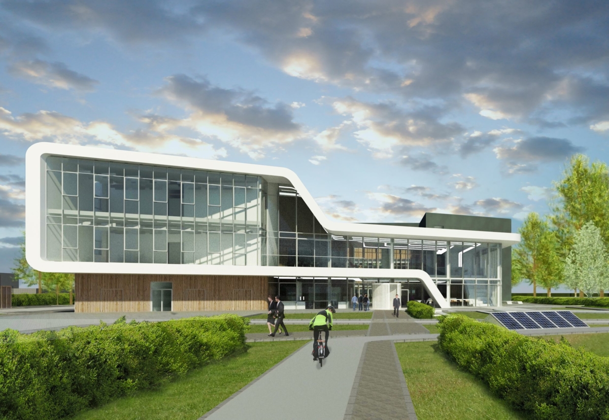 New hub building will focus on low carbon energy, the environment and ICT sectors