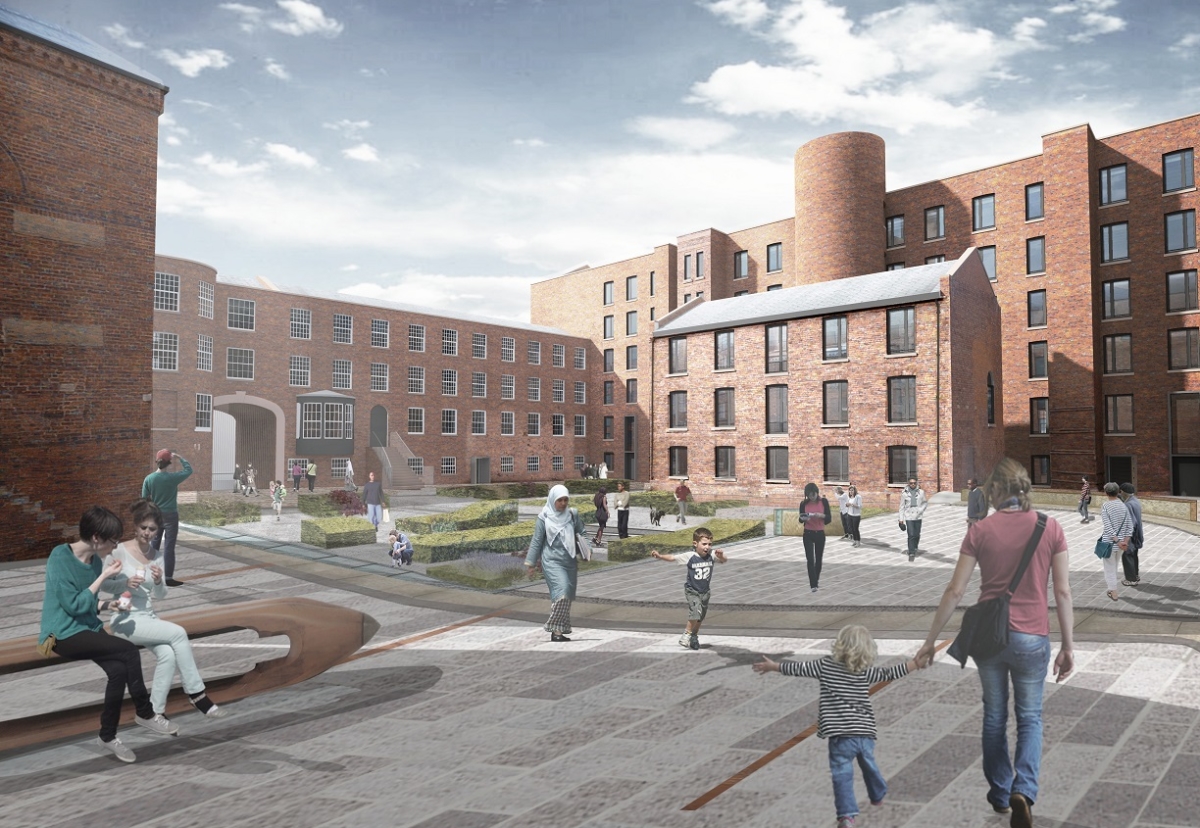 Murrays’ Mills will be carefully transformed into 124 one, two and three bedroom apartments for sale
