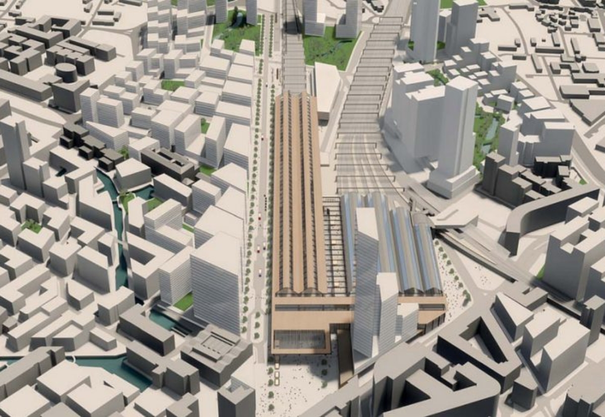 Manchester’s new station will feature six platforms at surface level