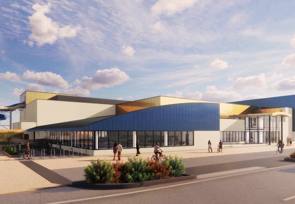 Plan for the new Marina Centre in Great Yarmouth