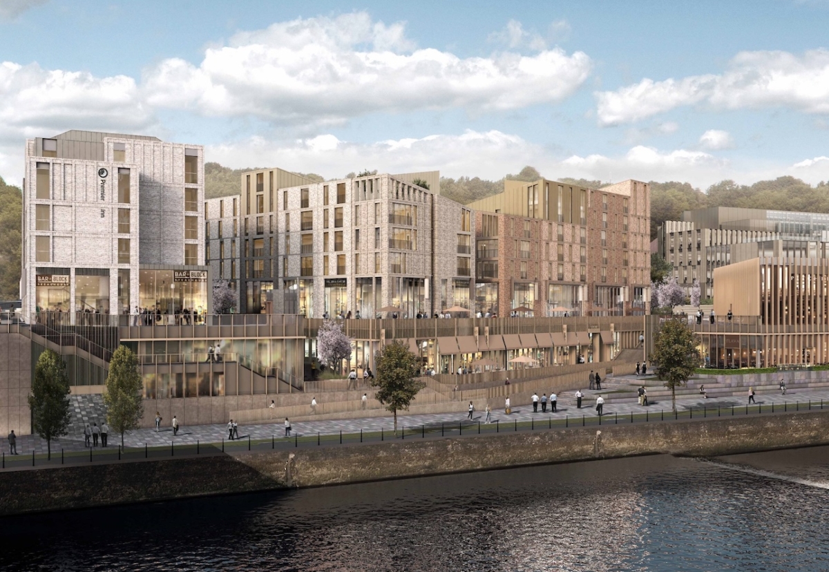 Among the big contract wins last month, regional contractor Tolent secured the£120m  Milburngate riverside scheme in Durham