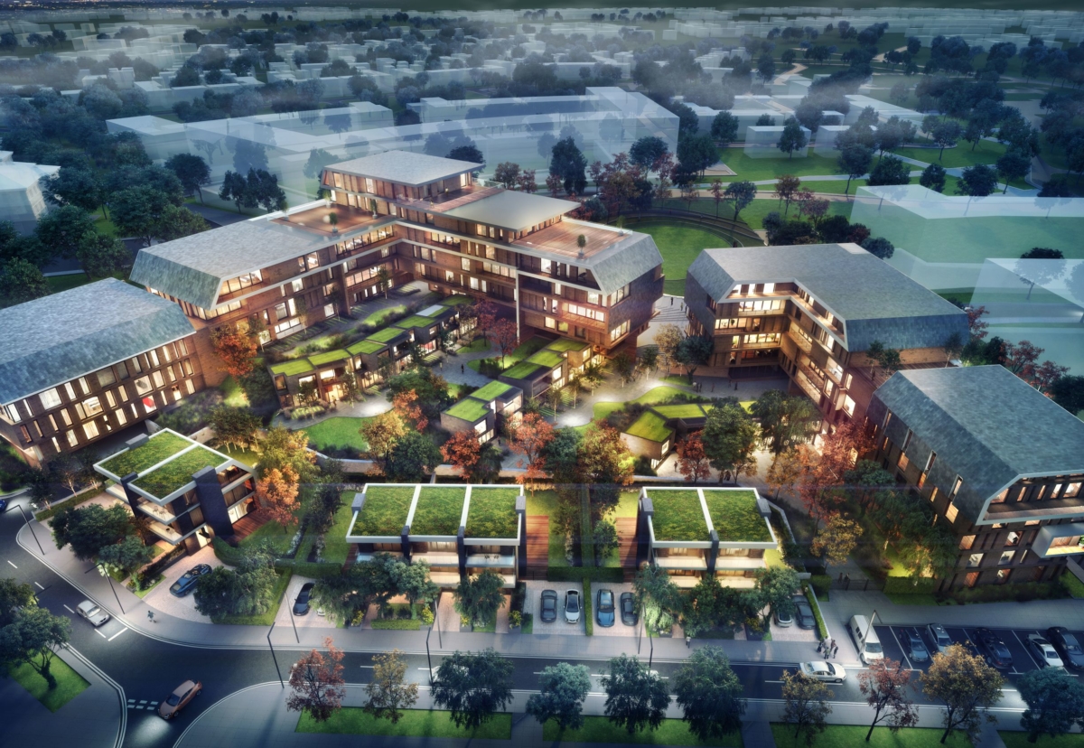 Regen  purchased a 1.1 hectare site at Millbrook Park from The Inglis Consortium for 188 homes