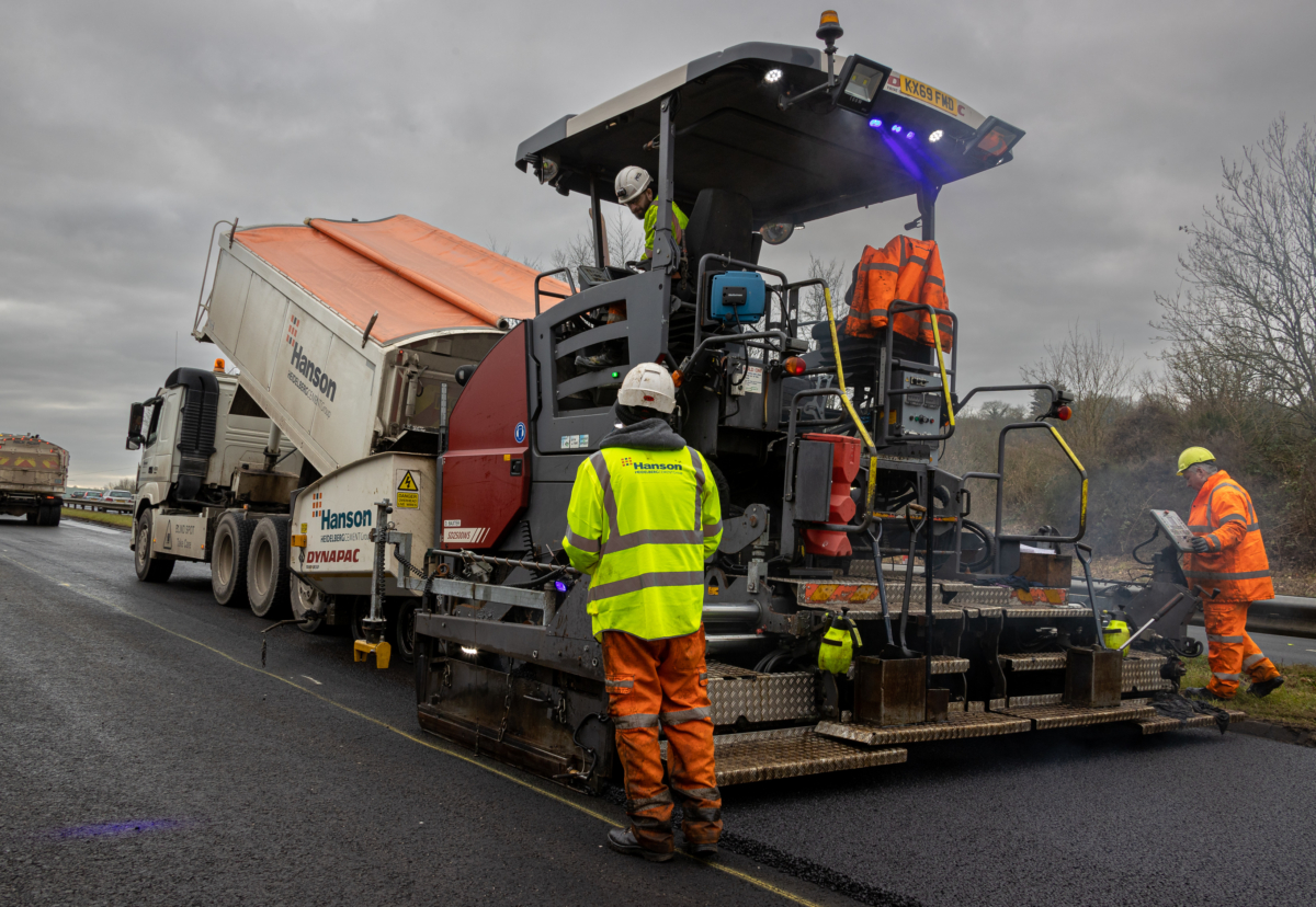 CarbonLock asphalt contains polymer modified bitumen (PMB) bio-binders