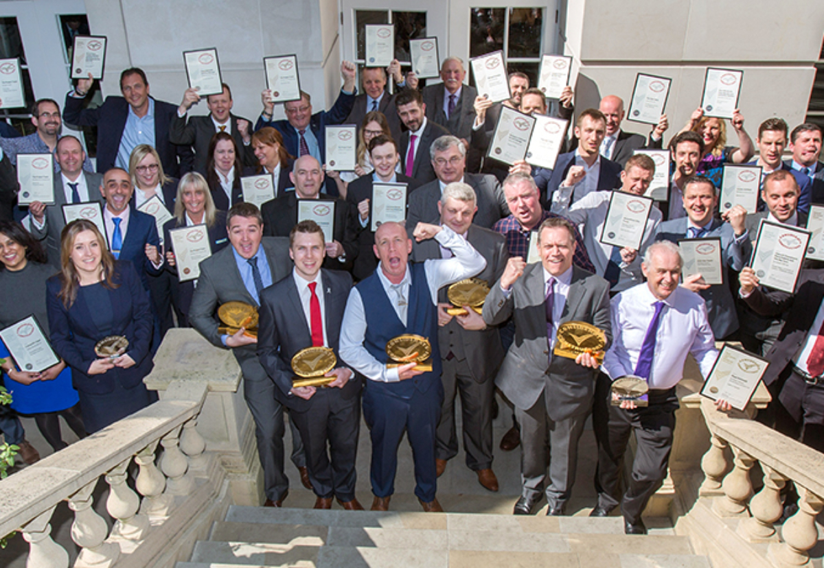Winners have been picking-up their prizes at award ceremonies across the country