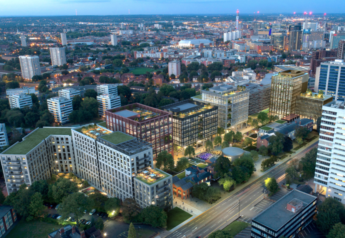 NewGarden Square regeneration scheme planned in Edgbaston