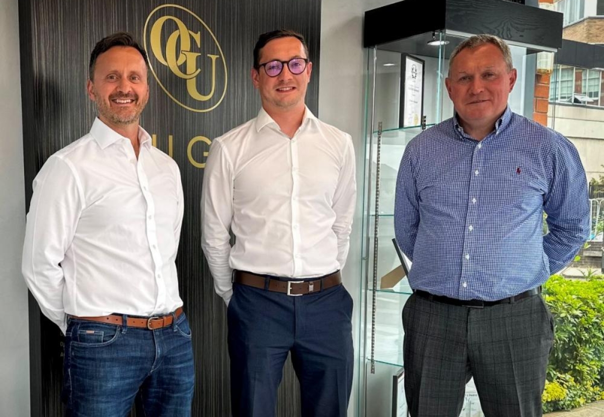 (L-R) Mathew Edwards, OCU Group Mergers & Acquisitions Director, Alex Geary, MD of Integrum Power Engineering and Vince Bowler, managing director, and chief operating officer of OCU Energy Services