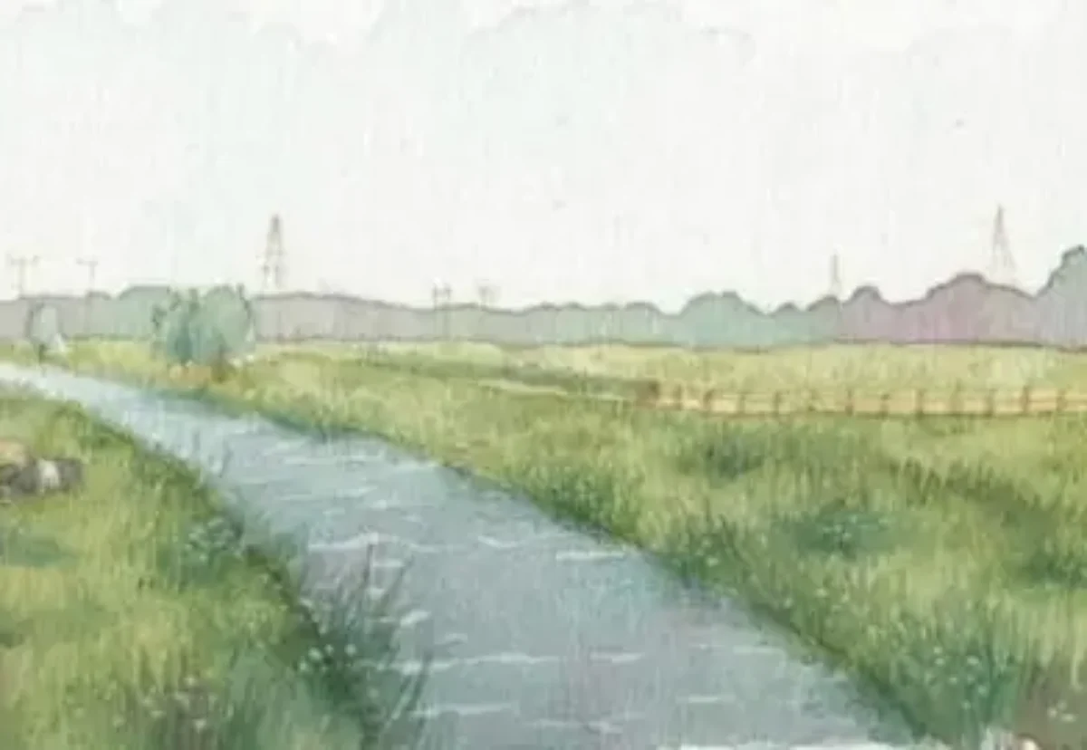 Scheme involves creating a new stream through the flood plain