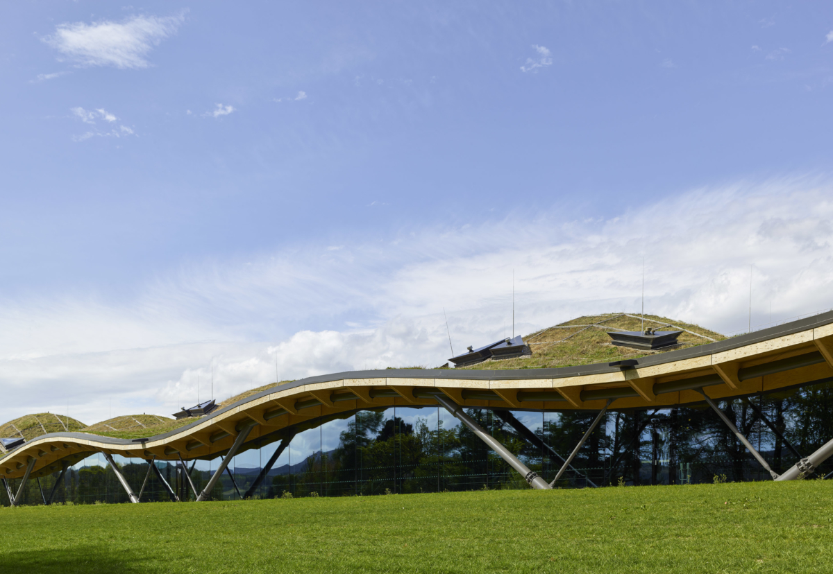 Robertson built the £140m Macallan distillery and visitor experience in Speyside