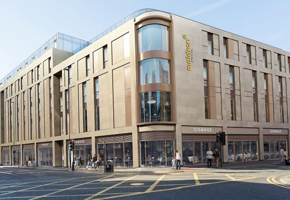 McAleer & Rushe's other Maldron Hotel project in Newcastle now under construction
