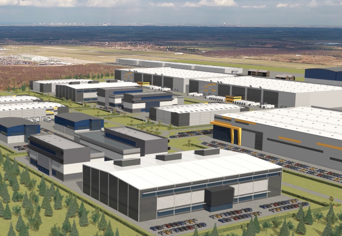 Plan for Doncaster Sheffield Airport logistics and manufacturing hub