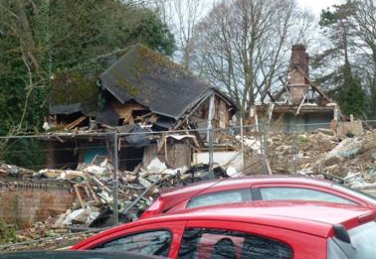 The Chesham site which initially brought Azte Demolition to the HSE's notice