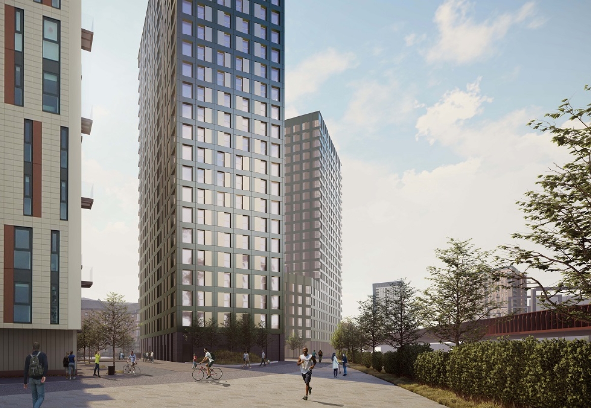C2 block and plinth will be build next to nearly completed twin  
